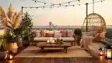Bohemian Terrace with City View