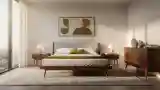Refined Bedroom with Walnut Wood