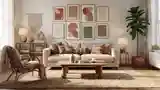 Luxurious Boho Living Room