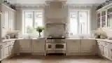 Victorian Kitchen with Marble