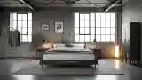 Industrial Loft Bedroom Retreat
