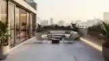 Balustrada z widokiem na miasto