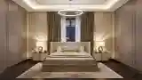 Luxury Bedroom with Gold Accents