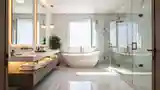Marble and Gold Bathroom