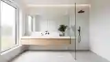 Glass, Wood and Illuminated Space