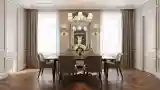 Classic Dining Room with Wood Floors