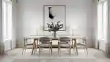 Elegancka sala stołówka