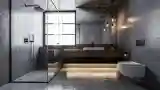 Industrial Luxury Bathroom