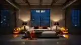 Industrial Bedroom for Halloween
