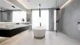 Modern Luxury Bathroom with Marble