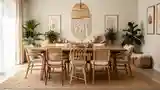 Elegancka Sala Do Jadalni W Stylu Bohemian