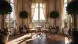 Elegancki Balconik w Stylu Parystym
