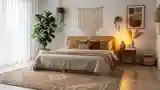 Wysoki styl boho w sypialni