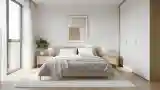 Scandinavian Serenity: Wood & Light Bedroom