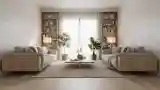 Unified Wooden Living Room