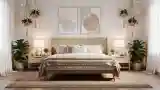 Bohemian Bedroom with Wood Accents