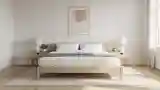 Wood-Infused Minimalist Bedroom