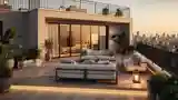 Luxury Loft Terrace with Urban Views