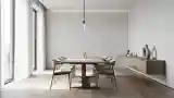 Sufitowy Oświetlenie w Eleganckim Jadalni