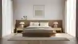 Sufit drewniany w pokoju spa