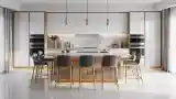 Elegancka Kuchnia Z Marmuru