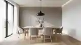 Minimalistna Sala Jadalnia