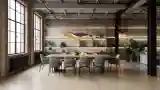 Industrial Loft Dining Room