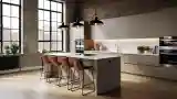 Loft Kitchen with Industrial Elegance