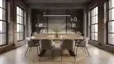 Jadalnia w stylu industrialnym
