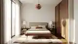 Sophisticated Mid-Century Modern Sypialnia