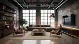 Wnętrze przemysłowe w elegancji