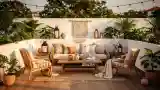 Boho Taras z Wysoką Klasą