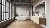 Luksusowy Łazienka W Loftowym Stylu