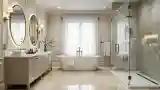 Opulent White Spa Bathroom