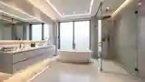 Modern Luxury Bathroom with Marble