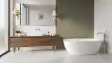 Szlachetna łazienka w stylu modernistycznym