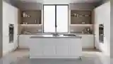 Nowoczesna Kuchnia z Drewnem i Betonem