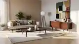 Elegant Mid-Century Modern Living Room