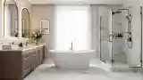 Modern Classic Marble Bathroom