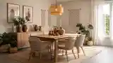 Elegancki Stół Do Jadalni W Stylu Bohemian
