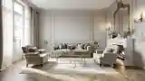 French Style Elegance in Living Room