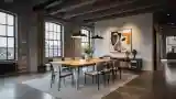 Industrial Dining Room Elegance