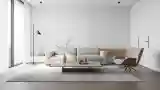 Minimalist Living Room in Neutral Tones