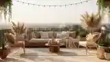 Bohemian Terrace with Luxury Vibes