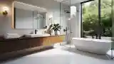 Mid-Century Modern Luxury Bathroom