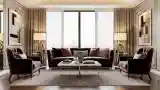 Sofa w luksusowym salonie