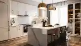 Kuchnia Glamour z Marmurem