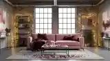 High-End Industrial Living Room