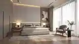 Szlachetny Pokój Łóżkowy w Stylu Modern Luxury