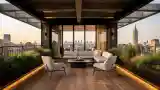 High Loft Terrace View